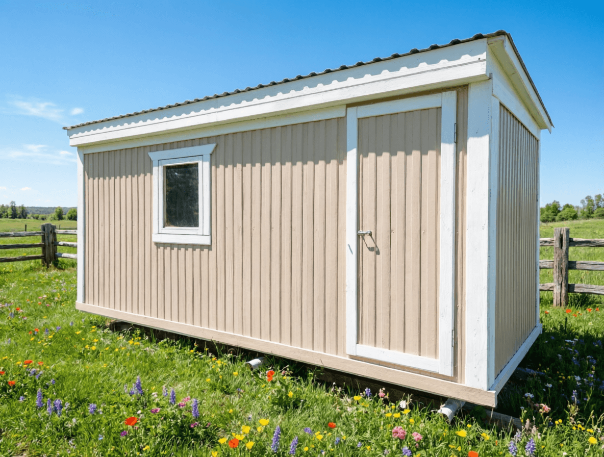 Бытовка 6 м без перегородок утеплённая